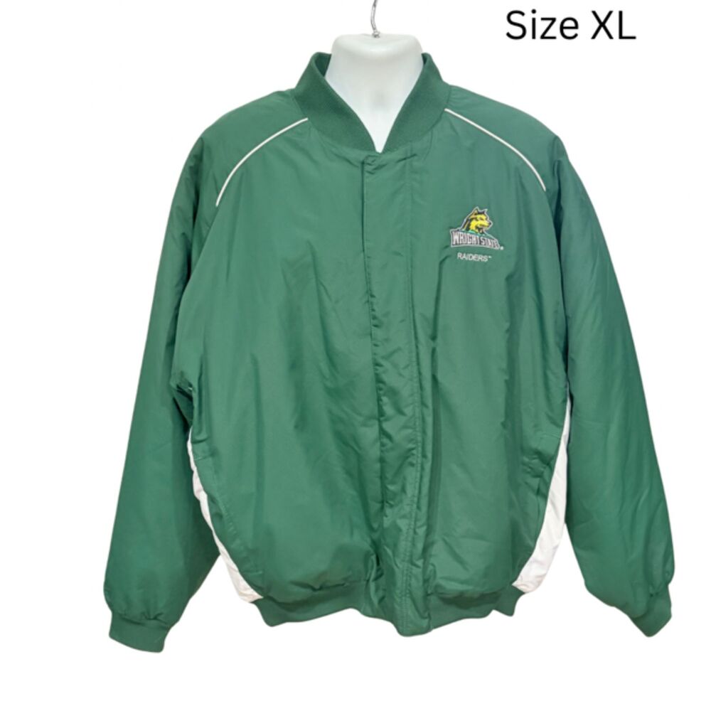 Wright State Raiders Russell Athletic XL Green NCAA Insulated Jacket
